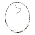 Women's Gold Alloy Necklace Natural Pearl Bead Link Chain Choker Fashion Jewelry OEM ODM Manufacturer