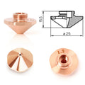 Laser Cutting Nozzle Cheap Price Fiber Laser Nozzle EA1 EA2 EA3 MegaBDM