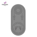 High Density 6mm TPE Custom Jump Rope Mat for Workouts for Yoga Practices