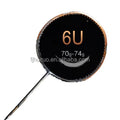 Turbopro HT-102300 Customizable Professional Carbon Fiber Badminton Racket Full PU Grip Moderate Hardness 69g Lightweight for