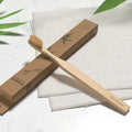 Custom Hotel Simple Bathroom Biodegradable Eco Friendly Adult Soft Disposable Travel Oral  Wooden Bamboo Toothbrush