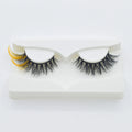 Wholesale Private Label Custom Fluffy 12-18mm Colorful Wispy 100% Real 3d Mink Eyelashes