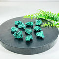 Factory Price Wholesale Natural Malachite specimen heading green Crystal Stone Raw stone for Decoration Gift