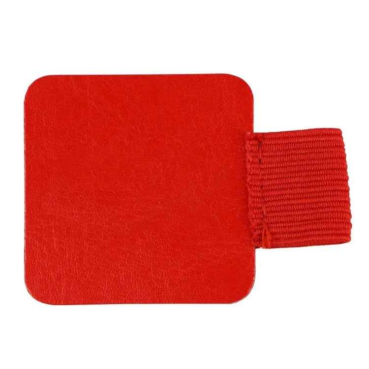Hot Selling Pen Loop Book Holder Custom Colorful Pu Leather Pen Holders Elastic Pen Loop