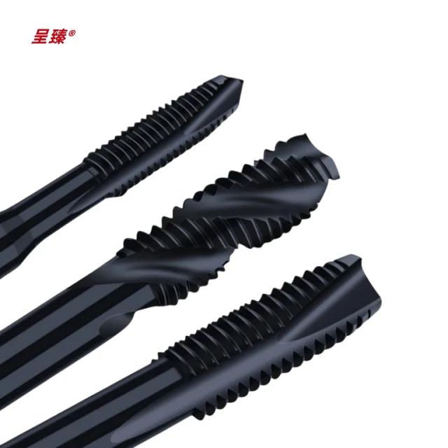 CHENGZHEN Tin Coated Machine Tap Straight Spiral Groove Screwdriver Metric Drill Bits M3-M12 Metalworking Tap Tool