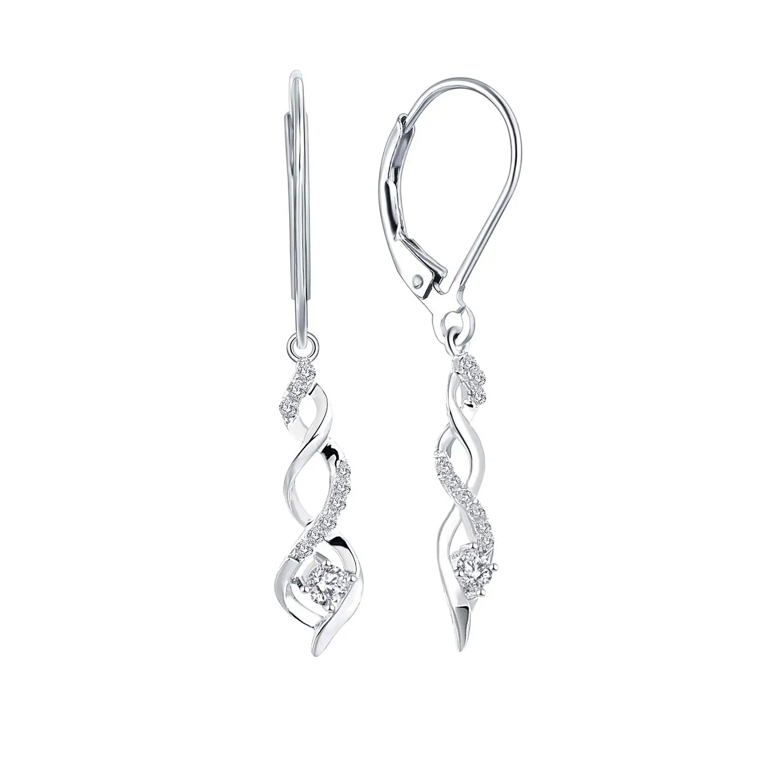New Custom Fringes Fashion Jewelry Trendy Girls 925 Silver Fancy Earrings for Women