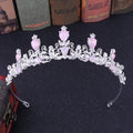Miallo Princess Tiaras Diamond Bridal Crown Alloy Rhinestone Crystal Wedding Dress Accessories Hair Ornaments