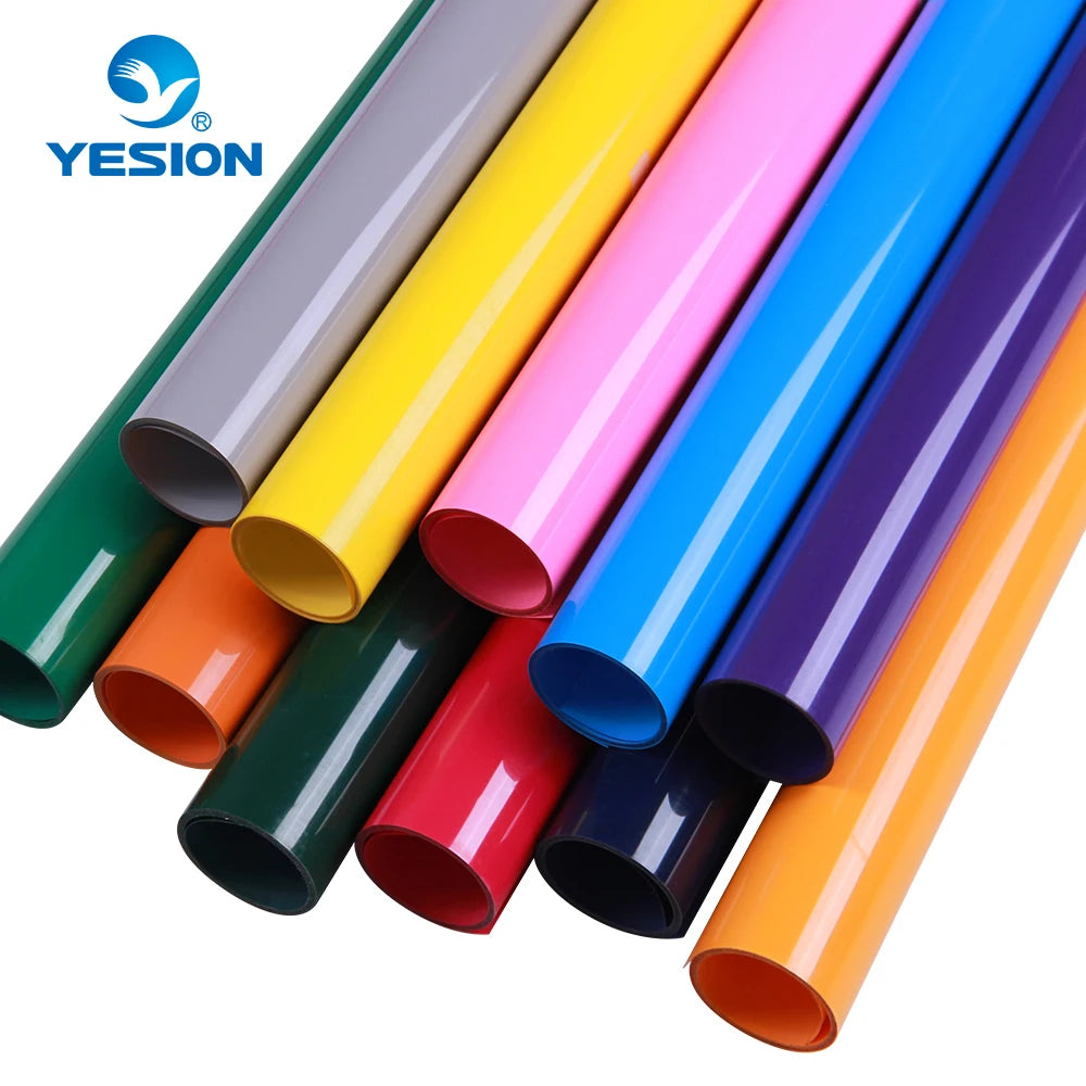 YESION Factory Htv Heat Transfer Vinyl Rolls Korea Quality Pvc Heat Transfer Film Vinyl for Textile