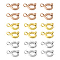Hot Sale 316 Jewelry Clasp Stainless Steel Round Spring Ring Lock for Necklaces Bracelet Making