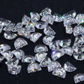 Factory Price AAAAA Cubic Zirconia AAA 5A Loose CZ Stone Zircon Half Moon Cut Cubic Zirconia