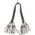 Hunting Accessories Paracord Game Tote Turkey Carrier Strap with 16 Slip Loops