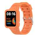 Eraysun Rubber Strap for Poco Watch & Redmi Watch 2 Lite-Waterproof Breathable Adjustable Replacement Watch Band