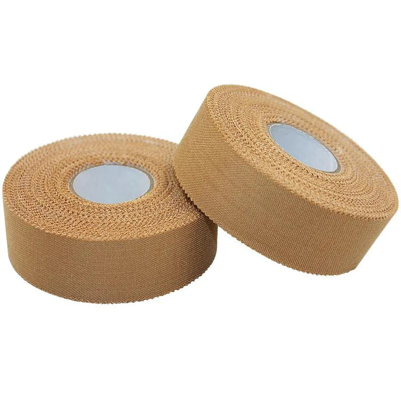 1.25cm*10m Rigid Strapping Tape Injuries No Sticky Residue Sports Zinc Oxide Ankle Wrist Fingers Soccer Gymnastics Boxing Unisex