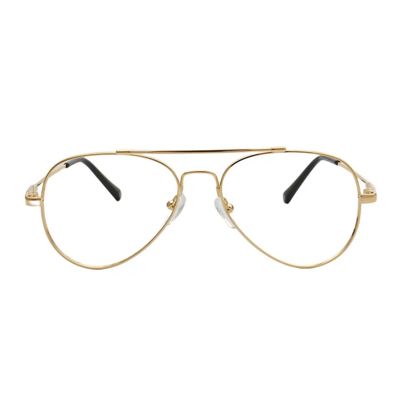 Quality Wholesale Memorable Titanium Optical Frames Metal Pilot Shape Eye Glasses Frames 3312