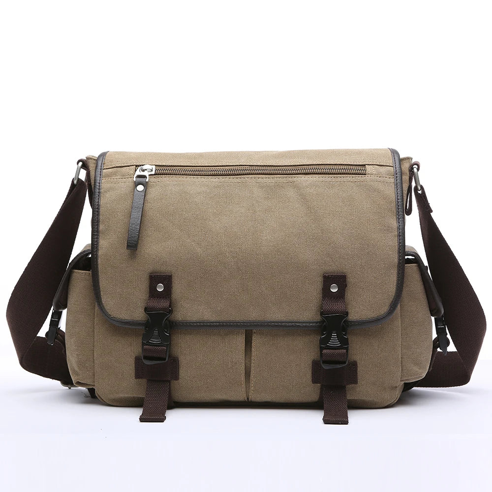Good Quality and Low Price Recreational Canvas Fashion Travel Storage Crossbody  Bag