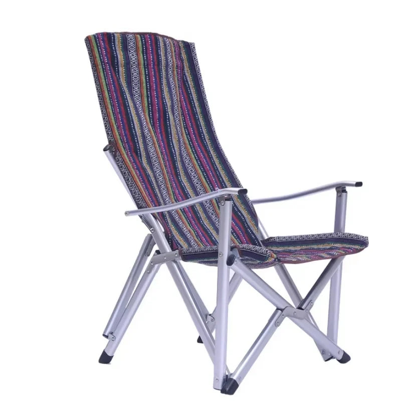 2025 Hot Sale Luxury Outdoor Sun Loungers Portable Lightweight Cheap Beach Camping Fishing Chair