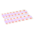 French Japanese Eco-friendly Semi-cured Transparent Gel Strips Nail Art with UV Lamp