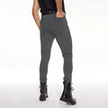 New Gray Knee Silicone Zipper Button High Stretch Horseman Equestrian Breeches for Men Riders Horse Products Clothing