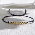 Go2boho 2024 New Handcrafted Jewelry With Tiny Copper Beaded Minimalist Wish Trendy Women's String Bracelets for Teens