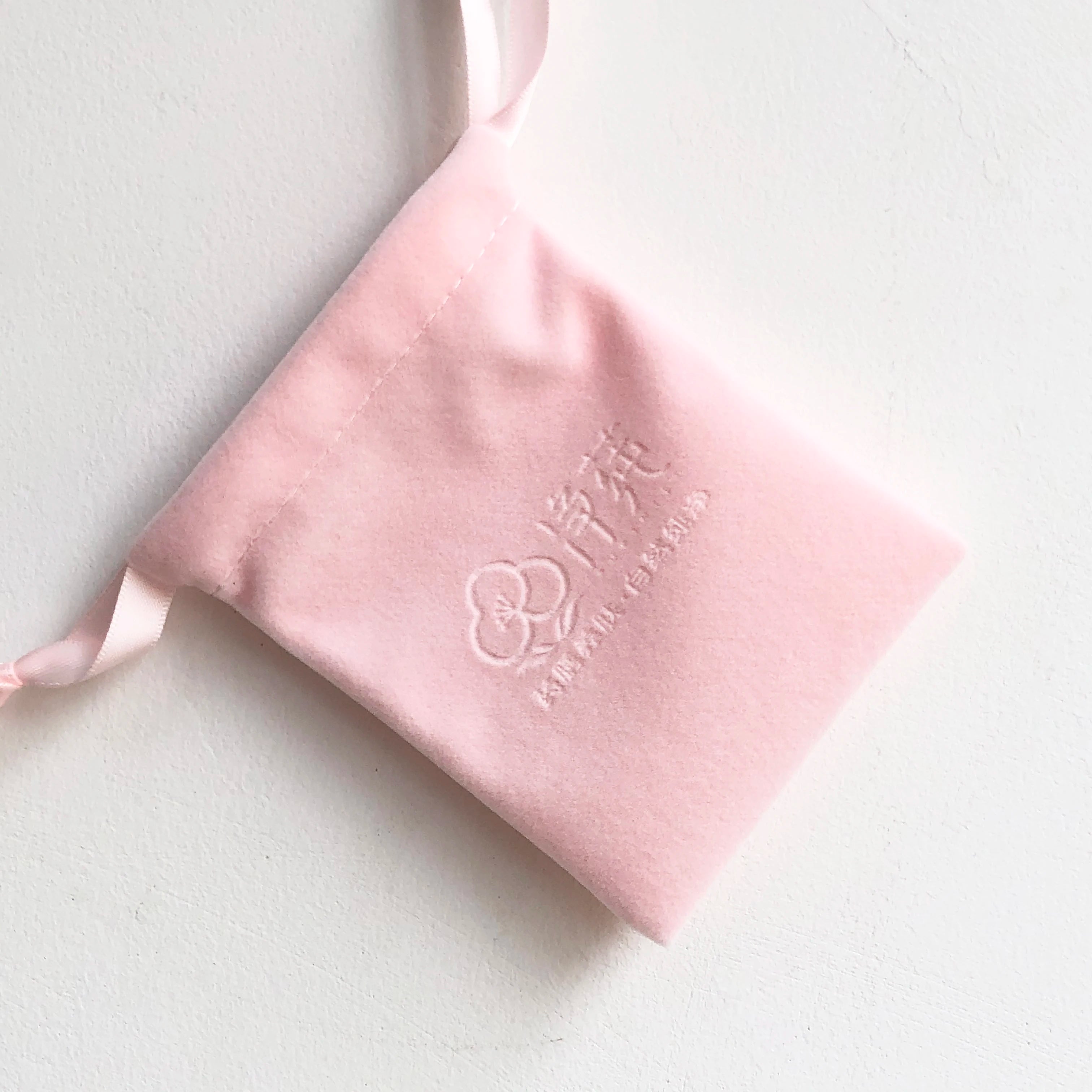 Wholesale High Quality Luxury Small Velvet Jewelry Bag Custom Logo Embroidery/Printing Made for Gifts
