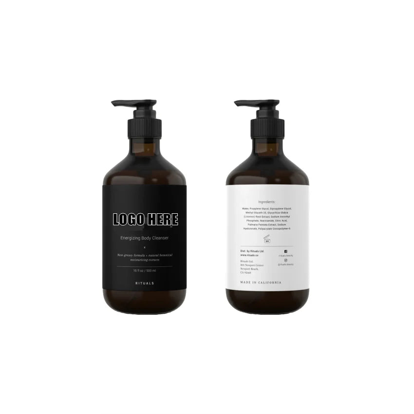 KY-0705315 Custom Adhesive Plastic Paper Vinyl PP PE PET BOPP Cosmetic Bottle Jar Waterproof Label Sticker Printing