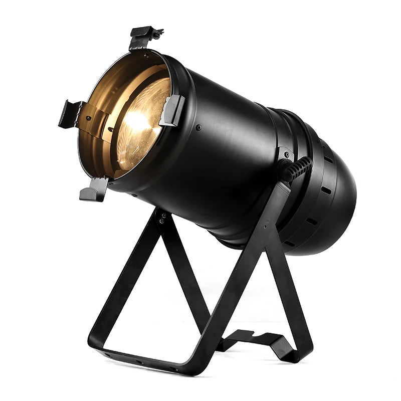 LEAHUA Par64 Waterproof IP54 1X100W Warm White 3000K COB LED Par Light with Manual Zoom for TV Show Events