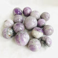 Natural Polished Purple Kunzite Gemstone Ball Kunzite Crystal Sphere for Decoration