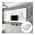 High Glossy Bathroom Wall Panels Waterproof Panneau Mural Uv Board Uv Panel Spc Pvc Marble Wall Panel