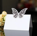 Pack of 100 Personalised Events Place Cards Small Tent Laser Cut Banquets Wedding Seat Place Card