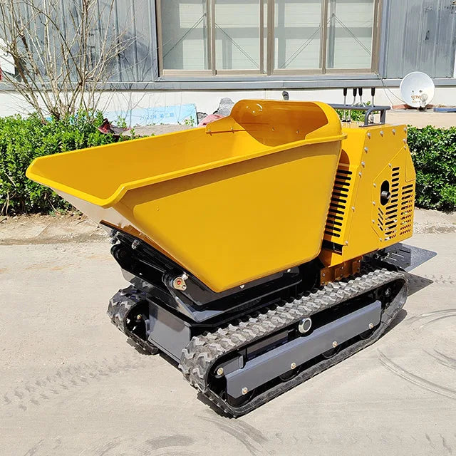 China Self Loading Mini Dumper Loader Crawler Transporter with EPA Engine Hydraulic Pump 0.75m Bucket Capacity for Sale