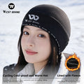 WEST BIKING Unisex Windproof Thermal Warm Cycling Skull Cap Bike Bicycle Outdoor Helmet Lining Wear Hat Beanie