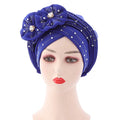 2022 New air Layer Hot Drill National Dress African Bag Head Cap African Cap Comfortable and Beautiful