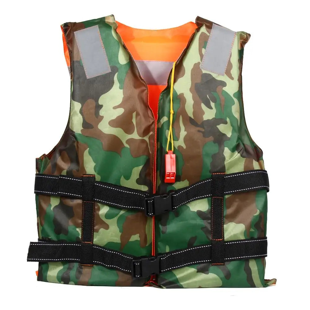 Niufurui 2022 New Adult Universal Boating Ski Vest Paddle Board Camouflage Water Life Jacket for Men
