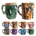 Mineral Crystal Tumbler Minimalist Design Mug with Lid Straw for Water Beer Travel for Party Gift Wholesale Options