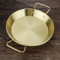 Camping Barbecue Pot Stainless Steel 18/8 Eco-Friendly Frying Pan Korean Hot Pot Seafood Pot Household Stove Steamer Pan