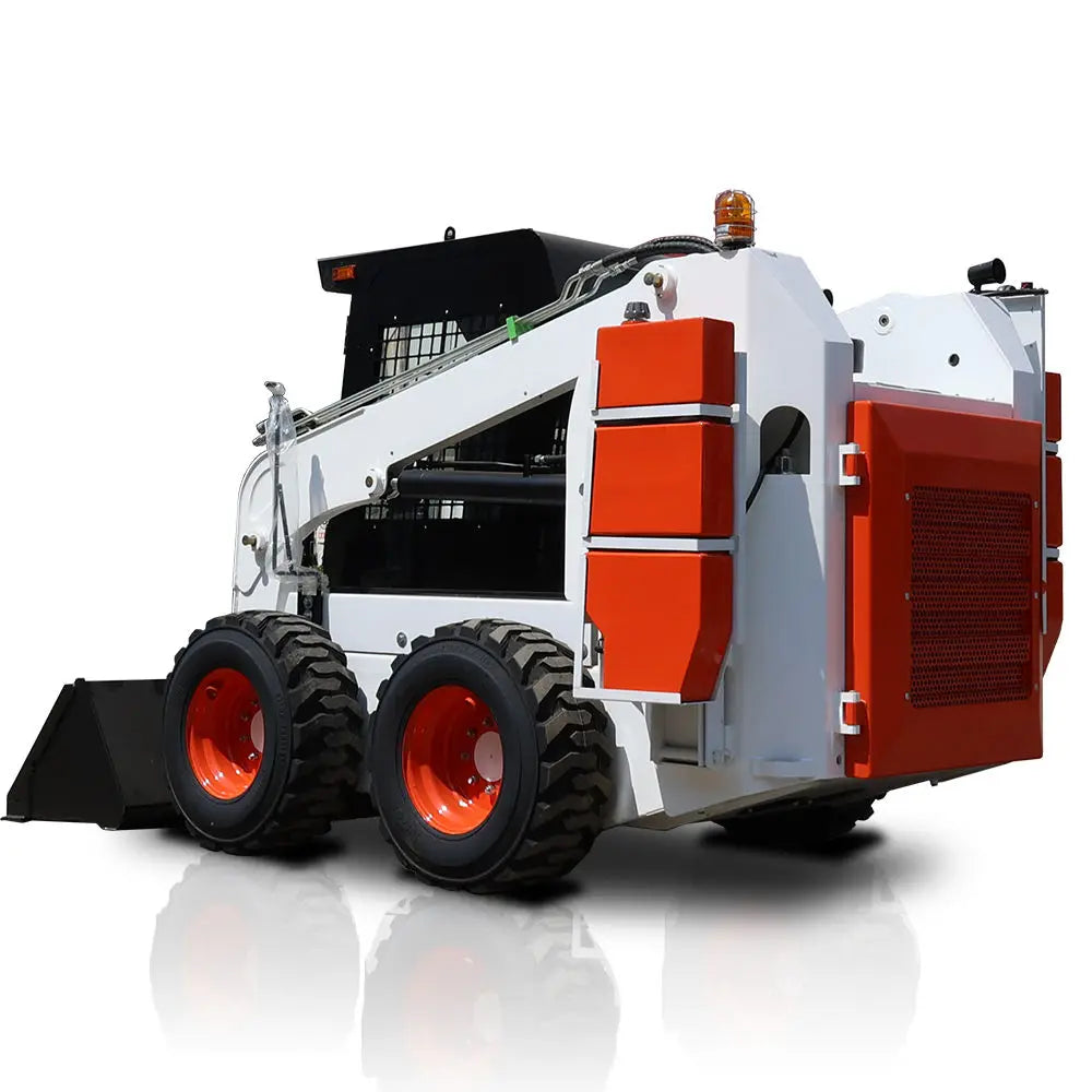 Jining China Machinery Front Loader Famous Brand Mini Skid Steer Loader for Construction With Atchments