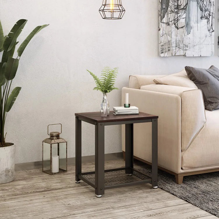 High End Luxury Italian Furniture Modern Wooden Design Bed Side Table Small Nest Corner End Table