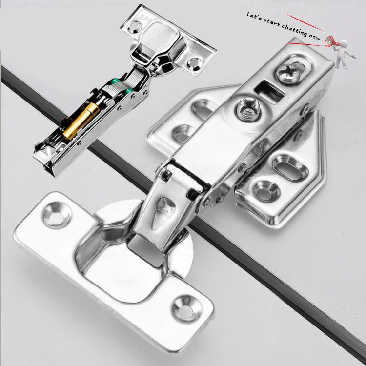 Toco Rustic Stainless Steel Soft Close Recessed Furniture Hinges End Caps Furniture Hinges Self Opening Cabinet Hinges
