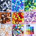 Natural Marble Stone Mosaic Tile 12mm Round Water Resistant Modern Design for Room Graphic Design DIY Projects