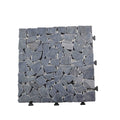 Easy Install Anti-Slip Waterproof Outdoor WPC DIY Stone Deck Tile for Swimming Pool for DIY Projects