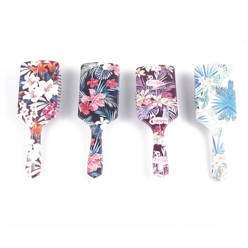 Toni&Guy Cartoon Air Cushion Comb Salon Use ABS C005 Anti-Static White Generous Plate Hairdressing Brush Massage Comb