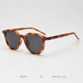 2025 DESIGN Men Women Classic Retro Rivet Polarized Sunglasses TR90 Legs Lighter Design Oval Frame UV400 Protection Oculos