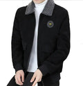Custom Winter Fleece Warm Thick Windproof Jackets Men Casual Jacket Fashion Corduroy Men Coat