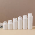 2024 China Manufacturer White Airless Pump Bottle 30ml-150ml for Face Emulsion Lotion Eye Cream Skin Care Serum