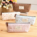 Wholesale Cute Floral Pencil Case Pen Bags School Stationery Supplies Pencil Pouch for Children 1344