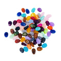 Custom Geometric Shapes Mixed Loose Beads Acrylic Faux Stone Round Beads for Jewelry Making Bracelet Necklace Accessories