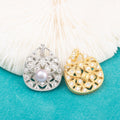 P010776 DIY 6-8mm Natural Freshwater Pearl Pendant Accessory 925 Sterling Silver Engagement Jewelry Necklace for Women
