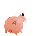 Factory Price Manufacturer Inflatables Cartoons Advertising Mascot Inflatable Fat Horse Cartoon Custom
