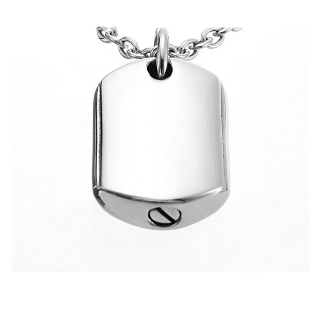 Manufacturer Direct Pet Ashes Fine Pendant Necklace Stainless Steel Can Open Cremation Jewelry Perfume Pendant