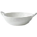 Vintage Anomalous Fruit Salad Bowl Hand Pinch Irregular Binaural Bowl Nordic Style Matte Ceramic Dinnerware